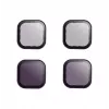 Set de filtros para cámara Telesin ND8 ND16 ND32 CPL – kit negro de 4 piezas