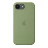Funda protectora de silicona con MagSafe para Apple iPhone 17e — Light Moss, compatible con pantallas de 15,5 cm (6,1