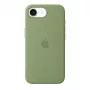 Funda protectora de silicona con MagSafe para Apple iPhone 17e — Light Moss, compatible con pantallas de 15,5 cm (6,1 inch)