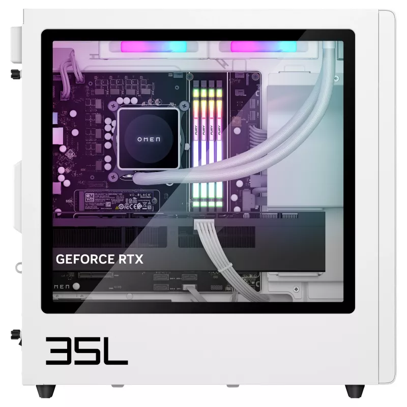 HPI Omen 35L Sobremesa GT16-0188ng, negro, Core Ultra 7 265F, 32GB RAM, 1TB SSD, GeForce RTX 5070 Ti