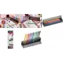 Set de rotuladores Stabilo Pen 68 pack de 10 con estuche de plástico y salvapapeles (Modelo 6810-7)
