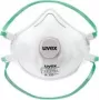 Mascarilla respiratoria UVEX silv-Air classic 2310 planet FFP2 — mascarilla semidesechable, 15 uds.
