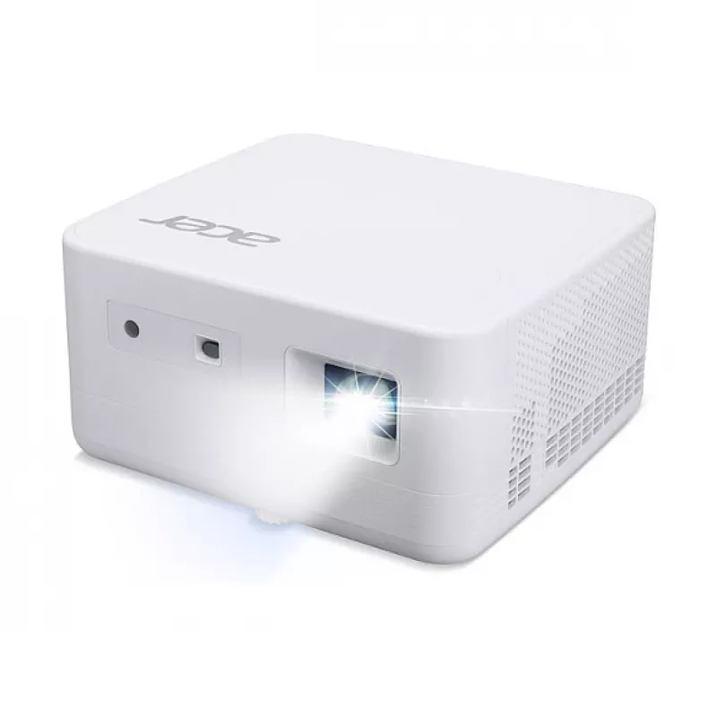 Acer PD1810ic Proyector DLP, UHD 4K (3840x2160), 1000 lúmenes ANSI, fuente de luz LED RGB, blanco