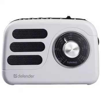 Altavoz portátil DEFENDER SIGNAL con FM/MP3/SD/USB y Bluetooth (5W, antena)