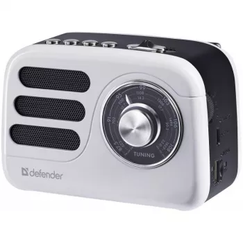 Altavoz portátil DEFENDER SIGNAL con FM/MP3/SD/USB y Bluetooth (5W, antena)