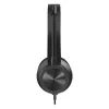 Auriculares con cable y micrófono DEFENDER tune 150 – negros, auriculares estéreo con cable