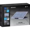 Base refrigeradora para portátil DEFENDER NS-520 para portátiles de 15,6 pulgadas, carcasa de metal, 6 ventiladores, 2x USB, iluminación