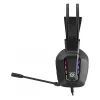 Auriculares gaming USB con cable DEFENDER GOTHIC RGB con micrófono, negros