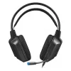 Auriculares gaming USB con cable DEFENDER GOTHIC RGB con micrófono, negros