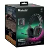 Auriculares gaming USB con cable DEFENDER GOTHIC RGB con micrófono, negros