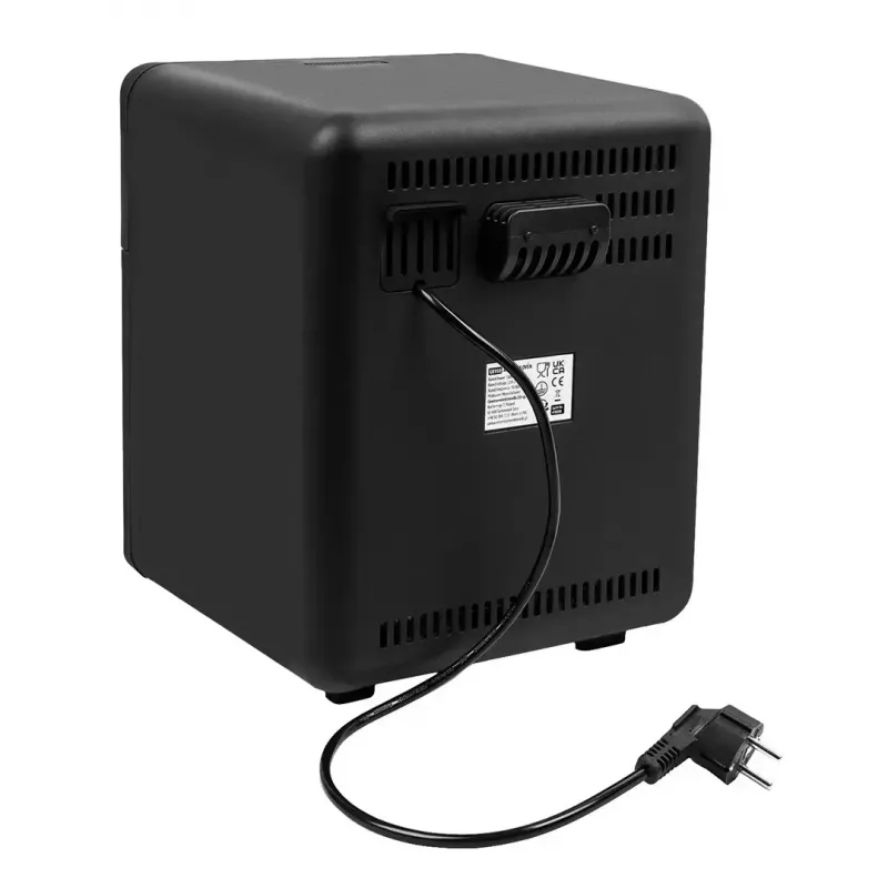 Freidora de aire GreenBlue GB950 1800W, 10 l de capacidad, 8 programas, panel táctil, temporizador, negra