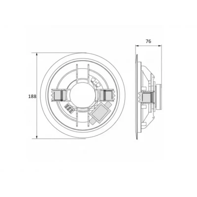Altavoz de techo CS 606