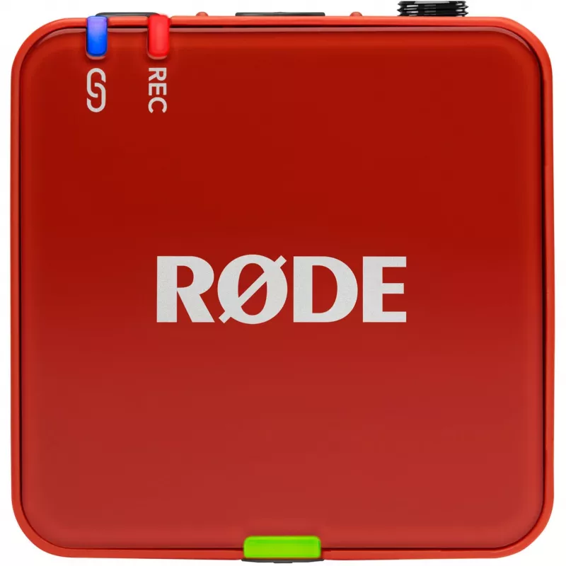 Sistema de micrófono inalámbrico Rode Wireless Go III marrón — transmisión inalámbrica 2,4 GHz, kit compacto de dos canales
