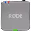 Micrófono inalámbrico Rode Wireless GO III gris — diseño compacto, batería integrada