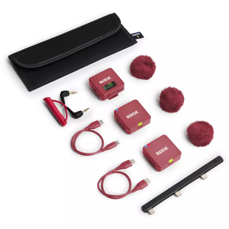 Micrófono inalámbrico Rode Wireless Go III Rosa — transmisión compacta a 2,4 GHz, modelo WIGOGEN3ROS