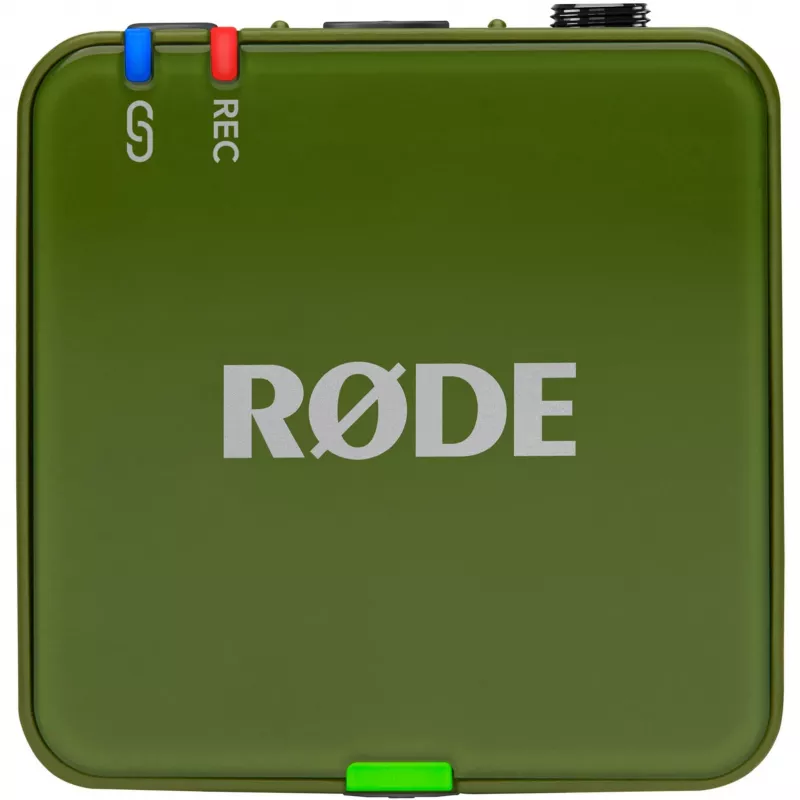 Micrófono Rode Wireless Go III verde oscuro