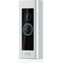 Ring Video Doorbell Pro 2 Plug-in - Níquel - Acero satinado - Hogar - 150° - 150° - Inalámbrico - 802.11b,802.11g,Wi-Fi 4 (802.11n),Wi-Fi 5 (802.11ac) (8VRBPZ-0EU0)
