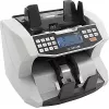 Máquina contadora de billetes Olympia NC 590 — blanca, pantalla LCD, 230 V AC, 60 W, 270×245×248 mm