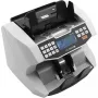 Máquina contadora de billetes Olympia NC 590 — blanca, pantalla LCD, 230 V AC, 60 W, 270×245×248 mm