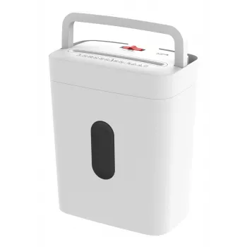 Destructora de documentos Olympia PS 53 CC Pro — corte cruzado, cesta de 15 L, 68 dB, blanca