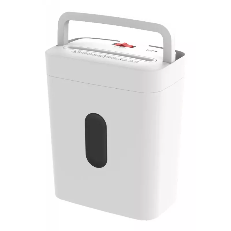 Destructora de documentos Olympia PS 53 CC Pro — corte cruzado, cesta de 15 L, 68 dB, blanca