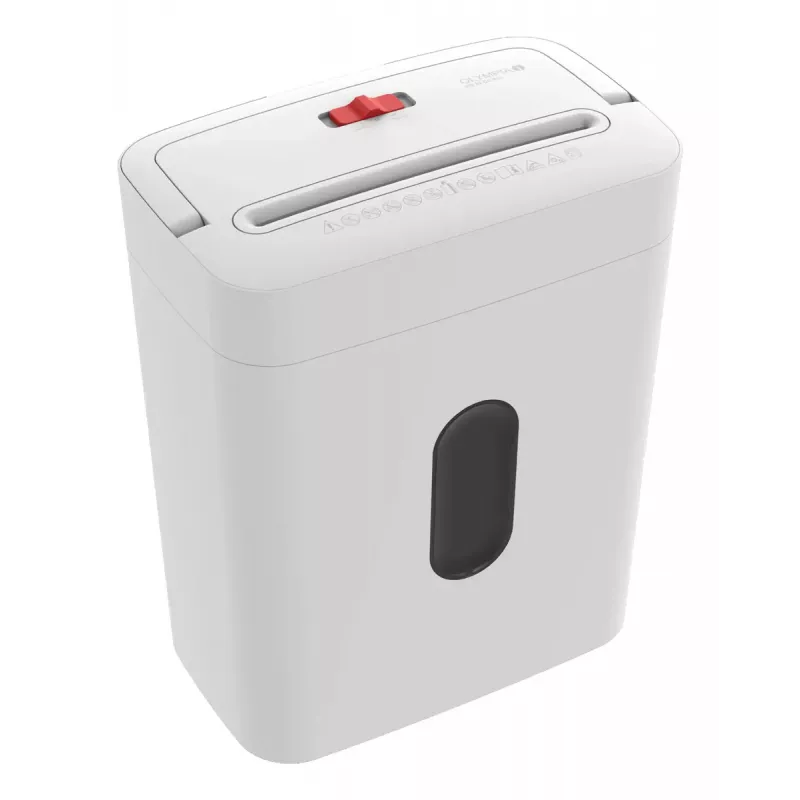 Destructora de documentos Olympia PS 53 CC Pro — corte cruzado, cesta de 15 L, 68 dB, blanca