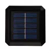 Luminaria solar LED para poste GreenBlue GB127 WW — 3200 K blanco neutro, baldaquino 80×80 mm, batería NiMH