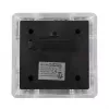 Luminaria solar LED para poste GreenBlue GB127 WW — 3200 K blanco neutro, baldaquino 80×80 mm, batería NiMH