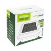 Luminaria solar LED para poste GreenBlue GB127 WW — 3200 K blanco neutro, baldaquino 80×80 mm, batería NiMH