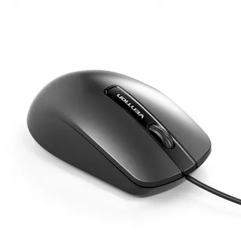 Ratón USB óptico negro Vention