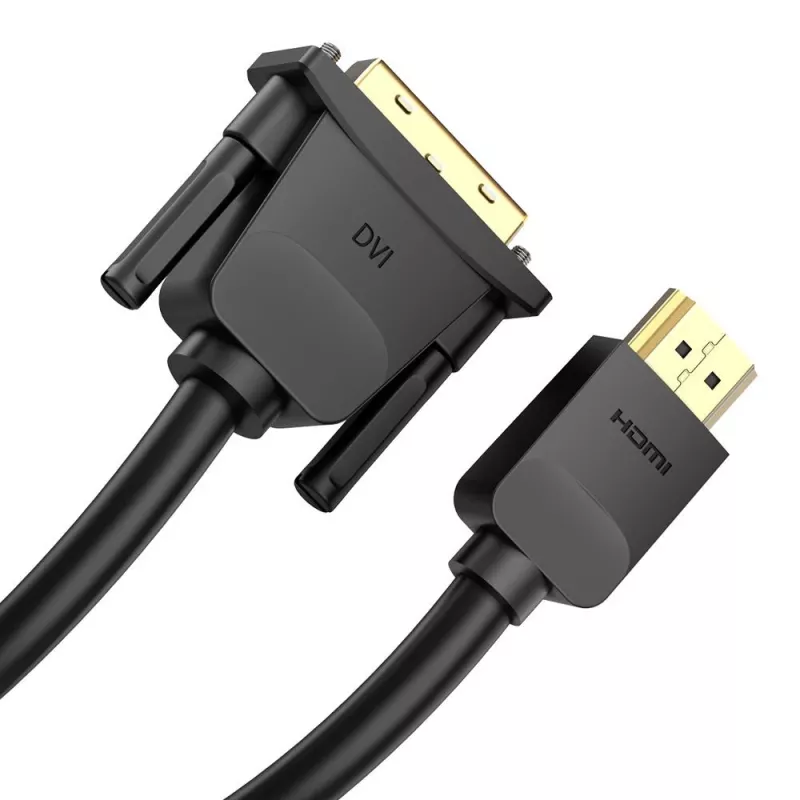 Cable HDMI a DVI 2M/SCHWARZ Abfbh Vention