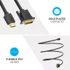 Cable HDMI a DVI 5M/SCHWARZ Abfbj Vention
