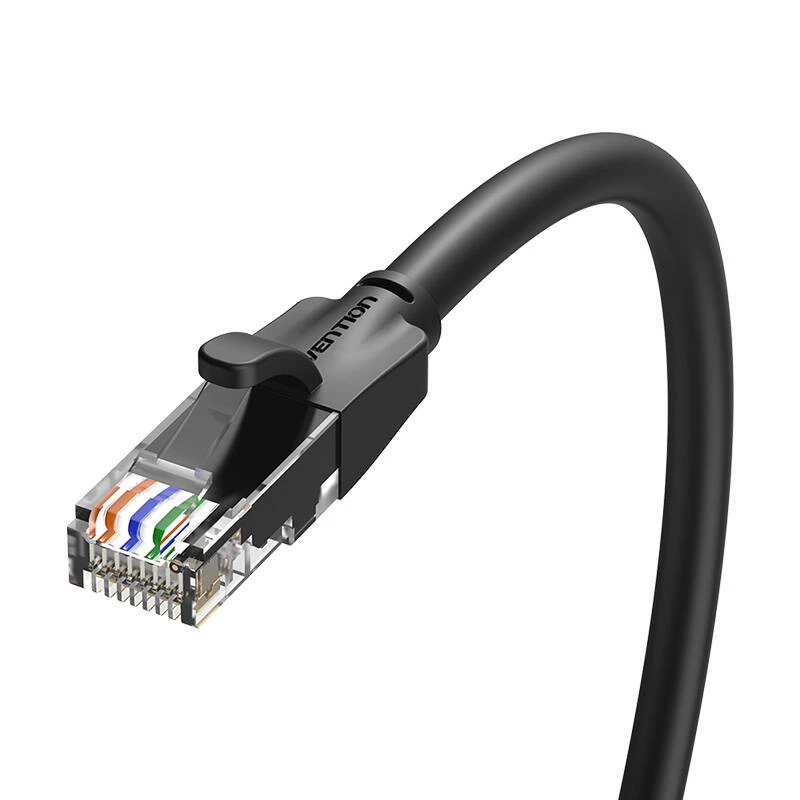 Cable de red UTP CAT6 Vention IBEBG RJ45 Ethernet 1000 Mbps 1,5 m negro