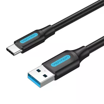 Cable USB 3.0 A a USB-C Vention COZBH 2 m negro PVC