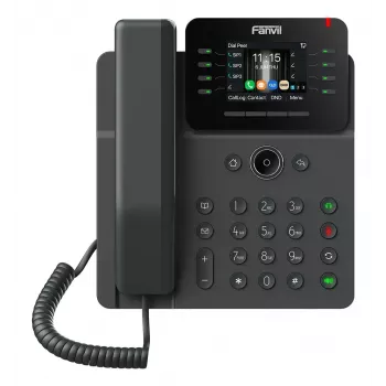 Teléfono IP Fanvil V62W negro
