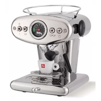 Máquina illy X1 Anniversary para café molido y cápsulas E.S.E. (acero inoxidable)
