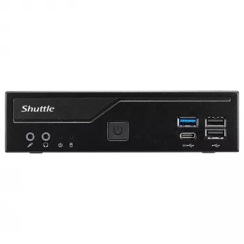 Barebone Shuttle slim DH610V2 Intel/DDR5/negro - Barebone - Intel Socket 1700 (Core i)