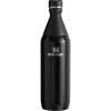 Stanley All Day Slim Botella térmica 0,6 L, acero inoxidable, negro, 10-12069-024