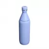Botella térmica STANLEY All Day slim 0,6 l – acero inoxidable con aislamiento al vacío, azul hortensia
