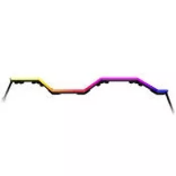 Tira LED HYTE Noodle LN70 ARGB 70 cm, negro