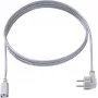 Cable de alimentación Bachmann 356.908, conector hembra C13 a conector macho de red, 1,5 m, gris