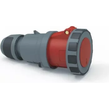 Conector hembra Bals 63A 5p 400V 6h IP67 3124-1 borne de tornillo anillo de bayoneta engomado 1 (3124-1)