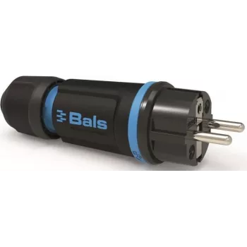 Conector macho con toma de tierra Bals 16A 7370-1 250V IP54 1 (7370-1)