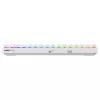 Teclado inalámbrico mecánico compacto Cherry XTRFY K33 75% QWERTZ alemán blanco USB + RF + Bluetooth RGB