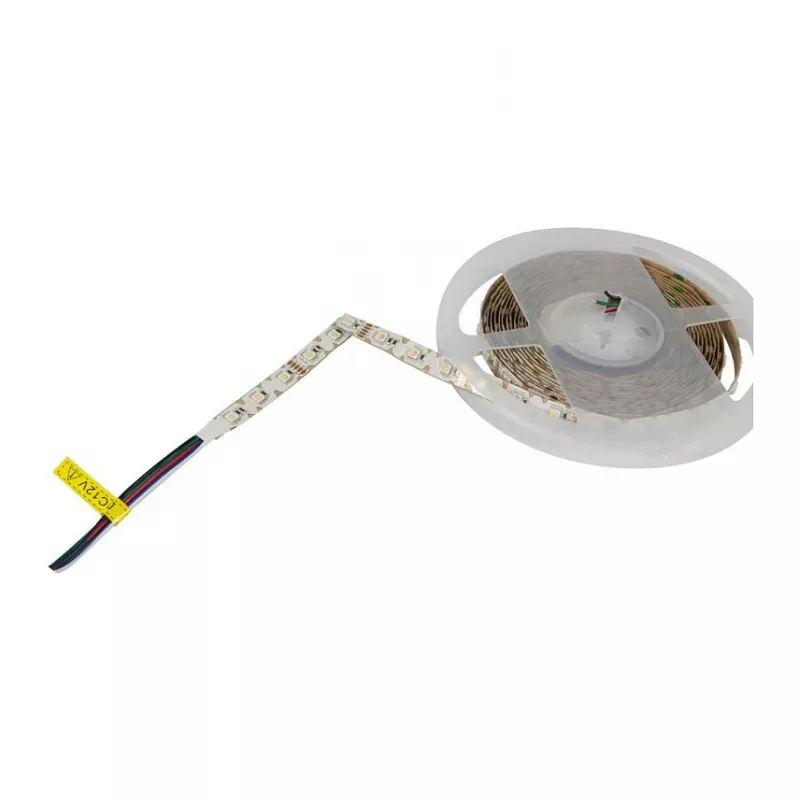 Tira LED flexible Synergy 21 5050 - 60 RGB DC24V + RGB-W one chip WW s-shape IP20