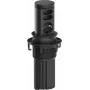 Regleta de enchufes Bachmann ELEVATOR2 BM0020498 con 1x CEE7/3 y 2x tomas Euro, RAL9005, cable de 2,0 m