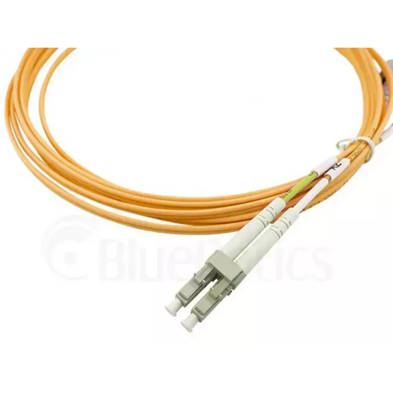 Cable dúplex de fibra óptica BlueOptics CAB-MMF50-LC-LC-3-BO OM2 multimodo LC a LC 3 m naranja