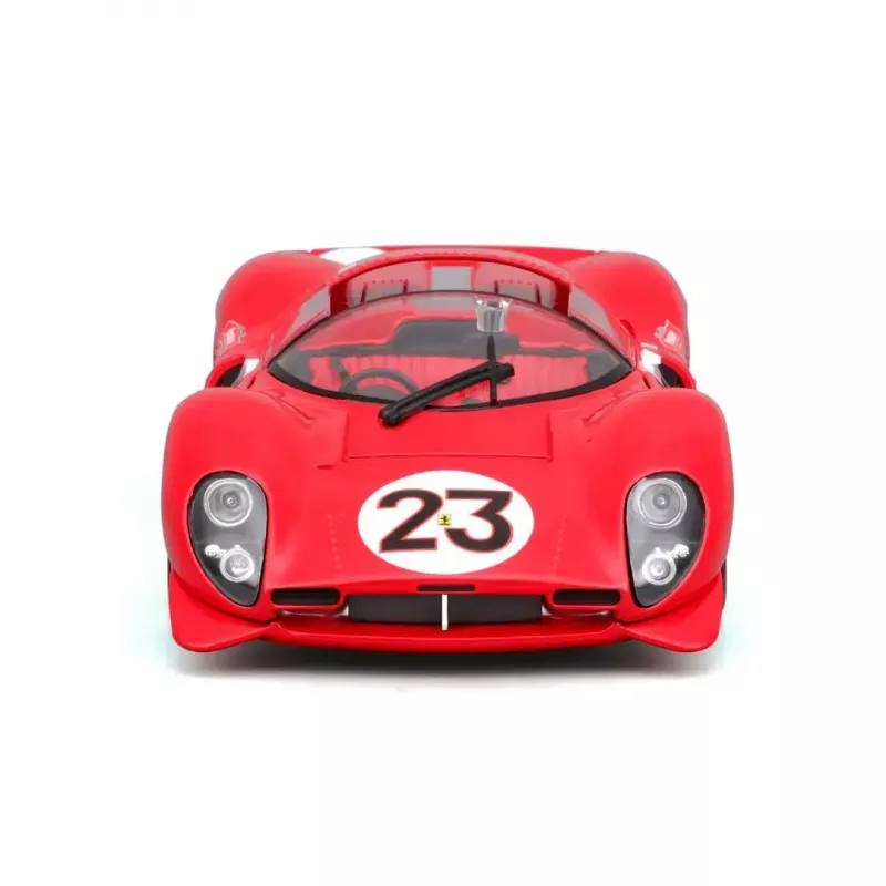 Modelo de supercoche Bburago Ferrari 330 P4 Daytona, premontado a escala 1:24