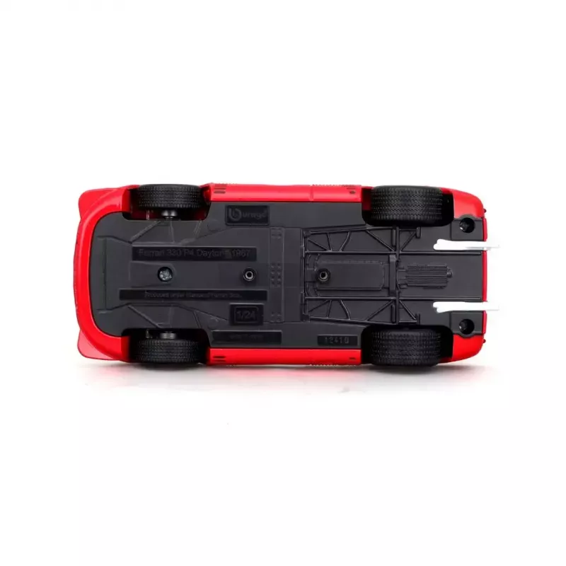 Modelo de supercoche Bburago Ferrari 330 P4 Daytona, premontado a escala 1:24
