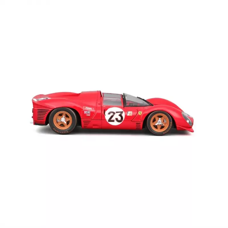 Modelo de supercoche Bburago Ferrari 330 P4 Daytona, premontado a escala 1:24